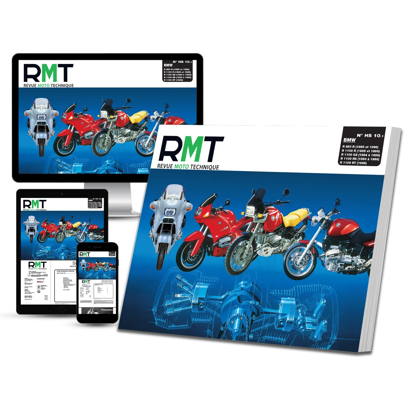 BMW R 850 R - R 1100 R / GS / RS / RT (1993 - 1996) - Revue