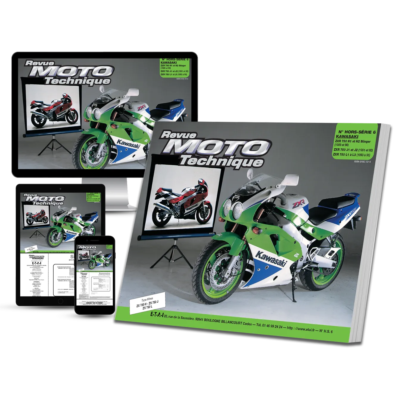 Kawasaki ZXR 750 (1989 - 1995) | Revue Technique – RTA