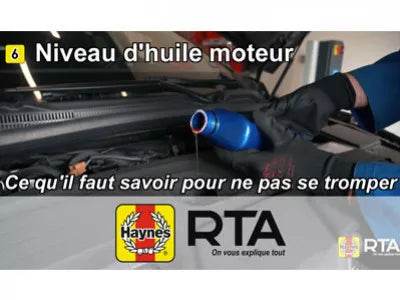 Tuto - Niveau d'huile moteur