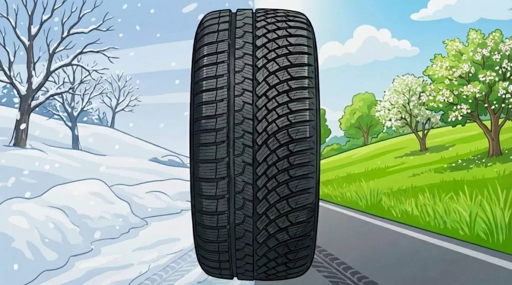 Pneu hiver VS Pneu 4 saisons : quelles différences ?