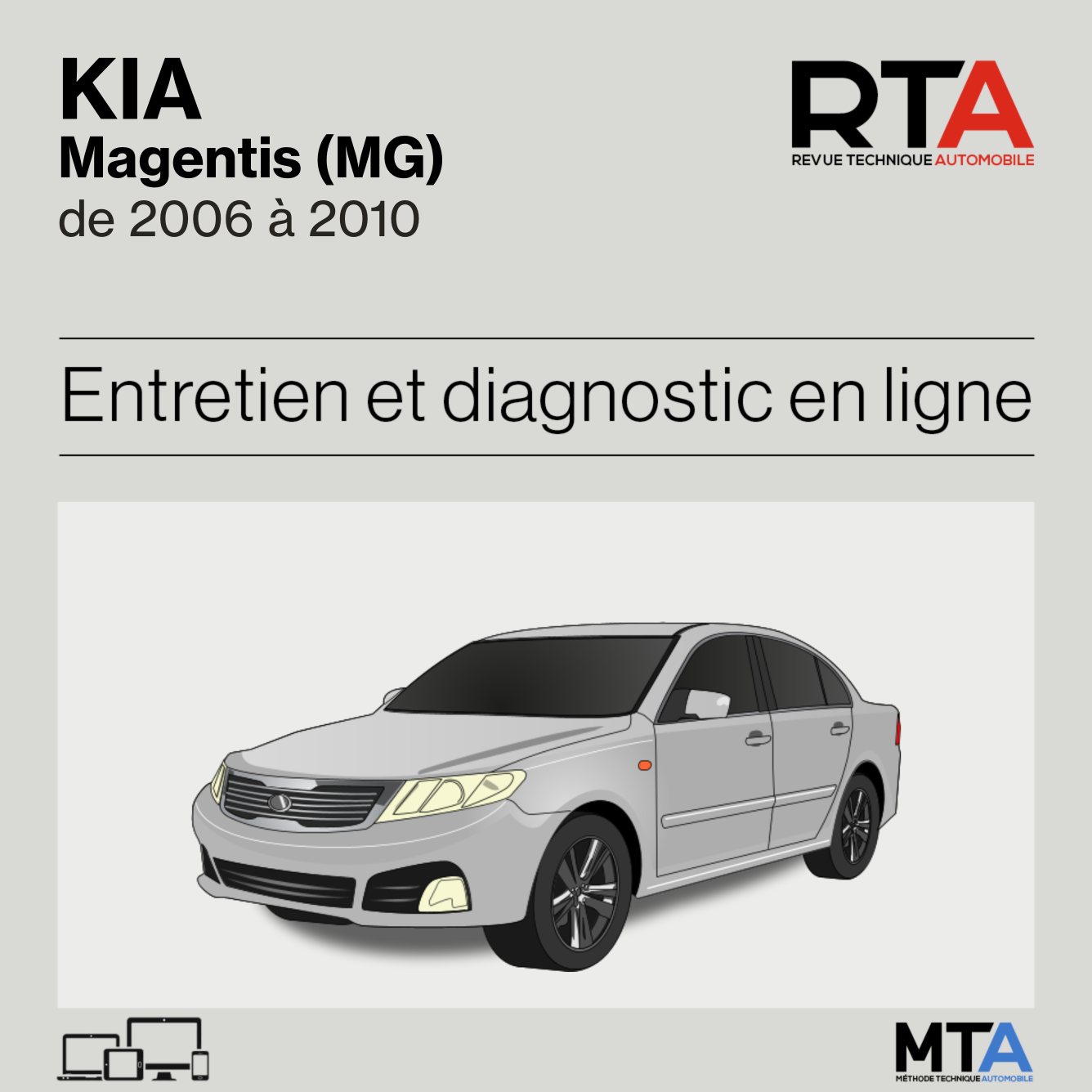 Kia Magentis (MG) de 2006 à 2010