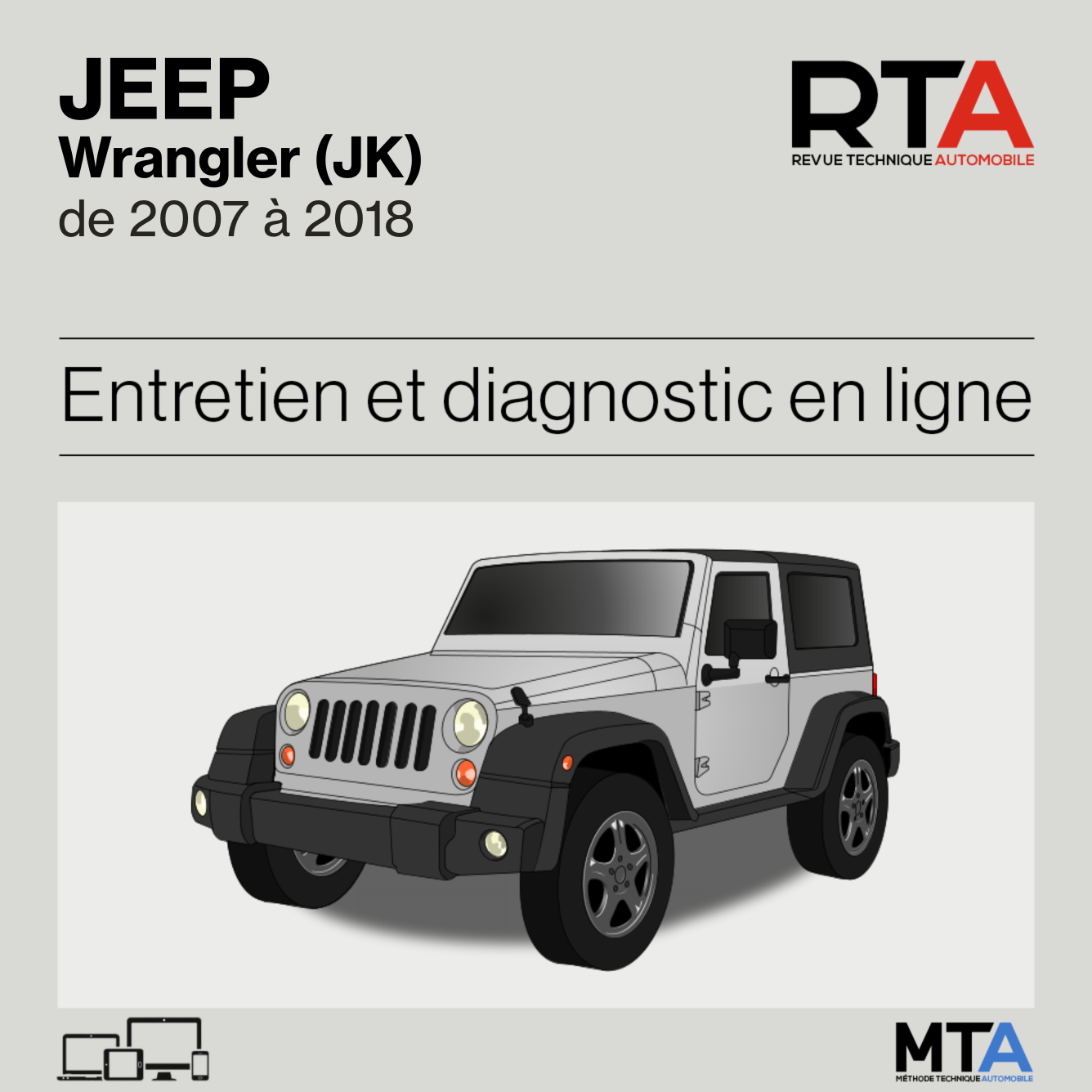Jeep Wrangler (JK) de 2007 à 2018