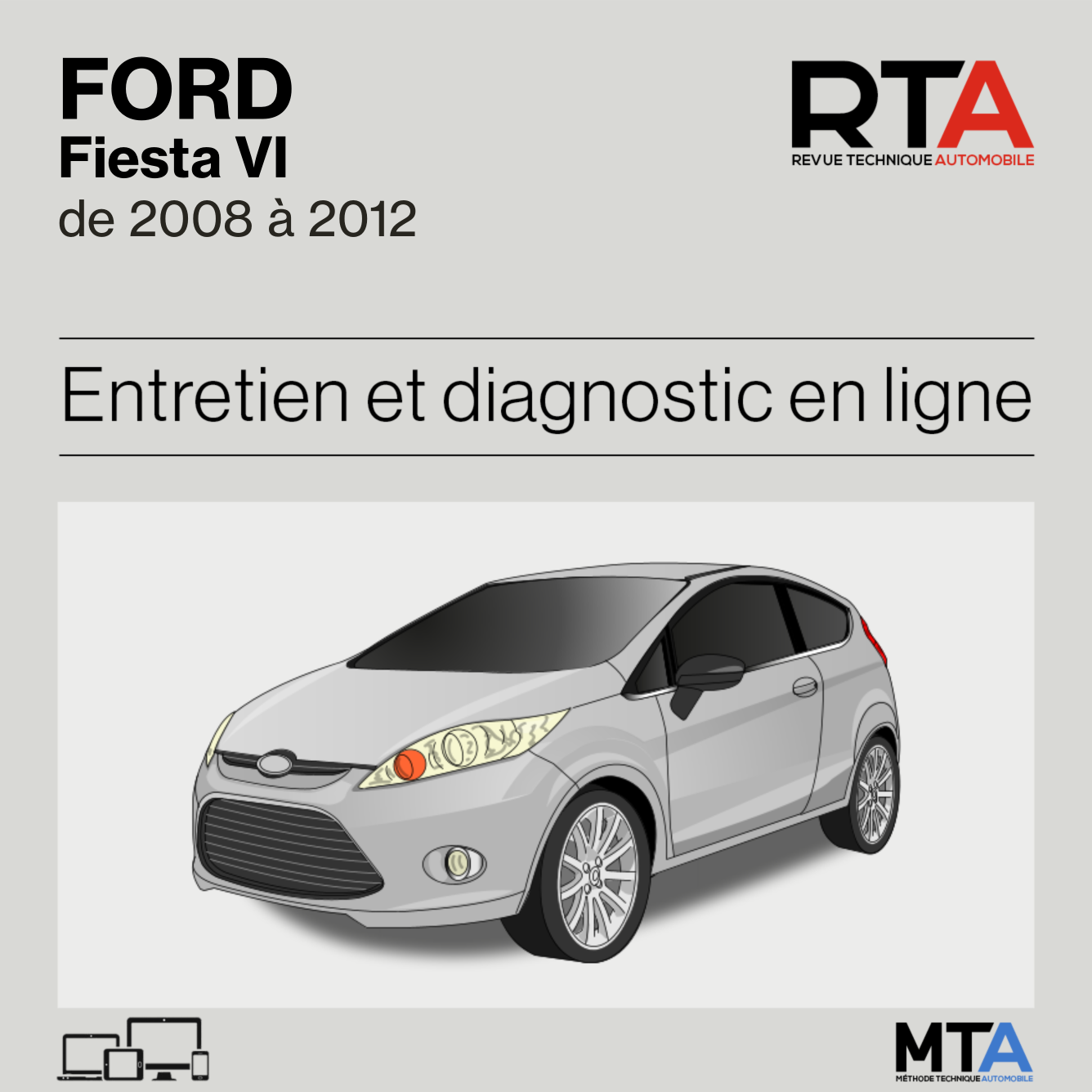 Ford Fiesta VI de 2008 à 2012