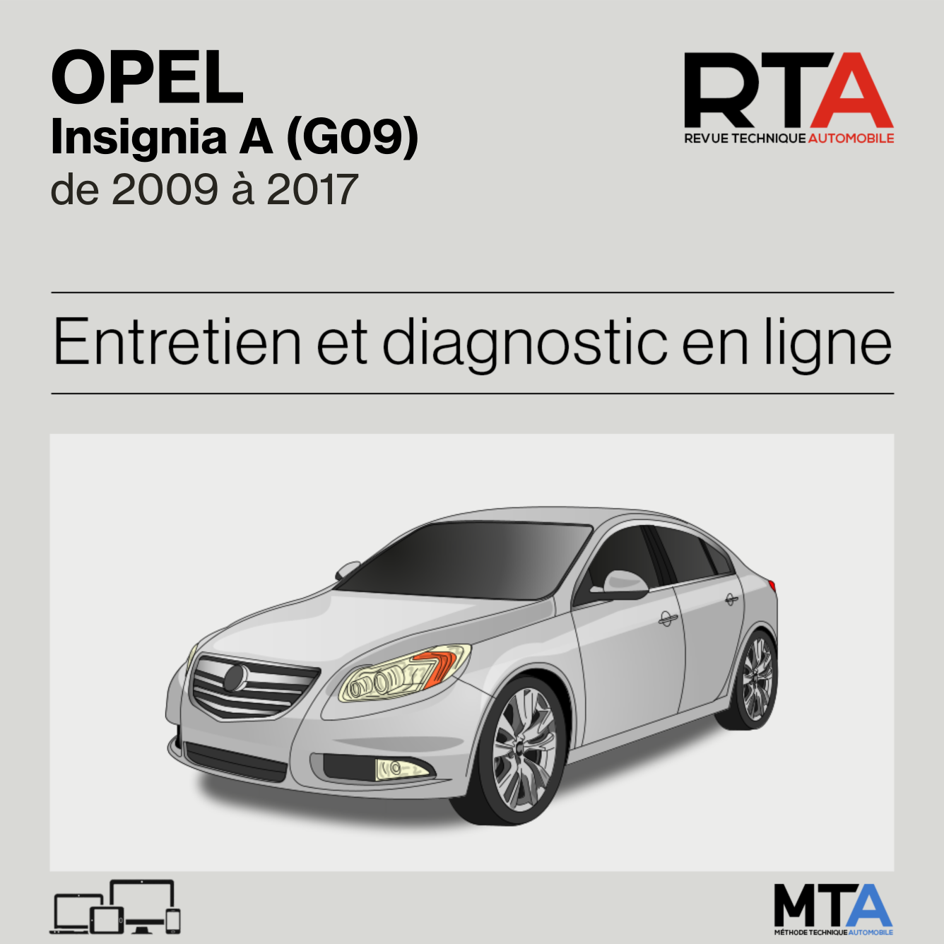 Opel Insignia A (G09) de 2009 à 2017