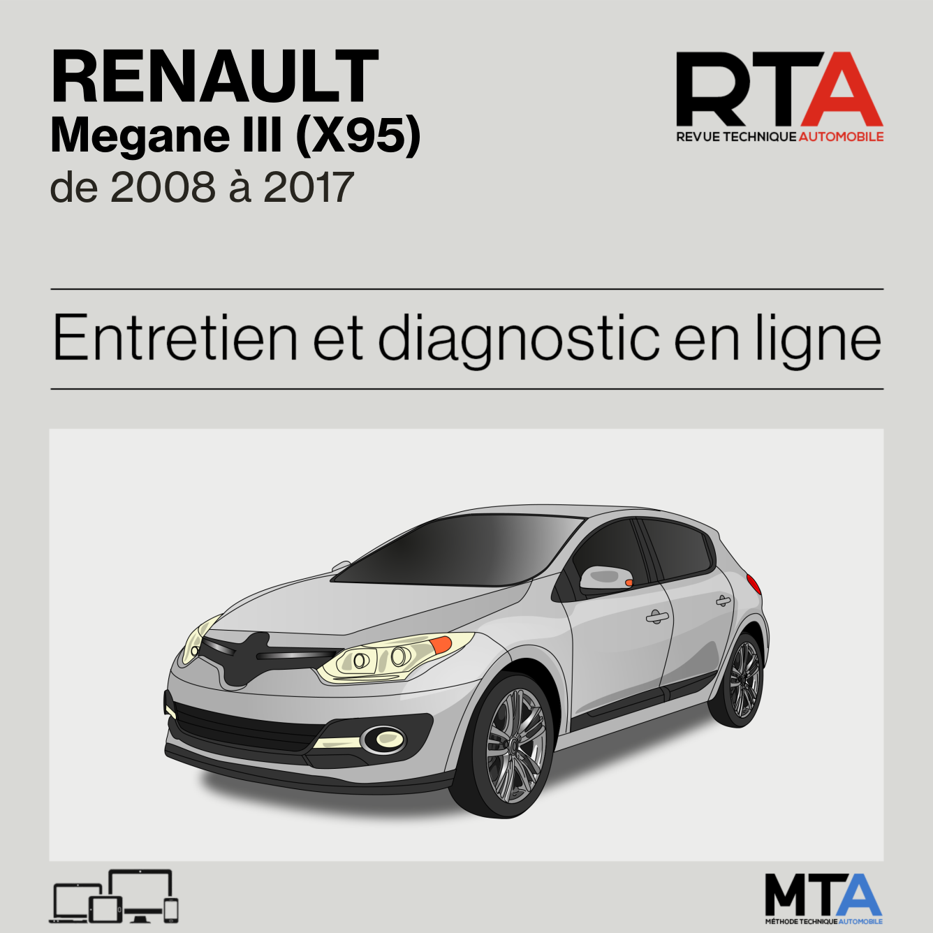 Renault Megane III (X95) de 2008 à 2017