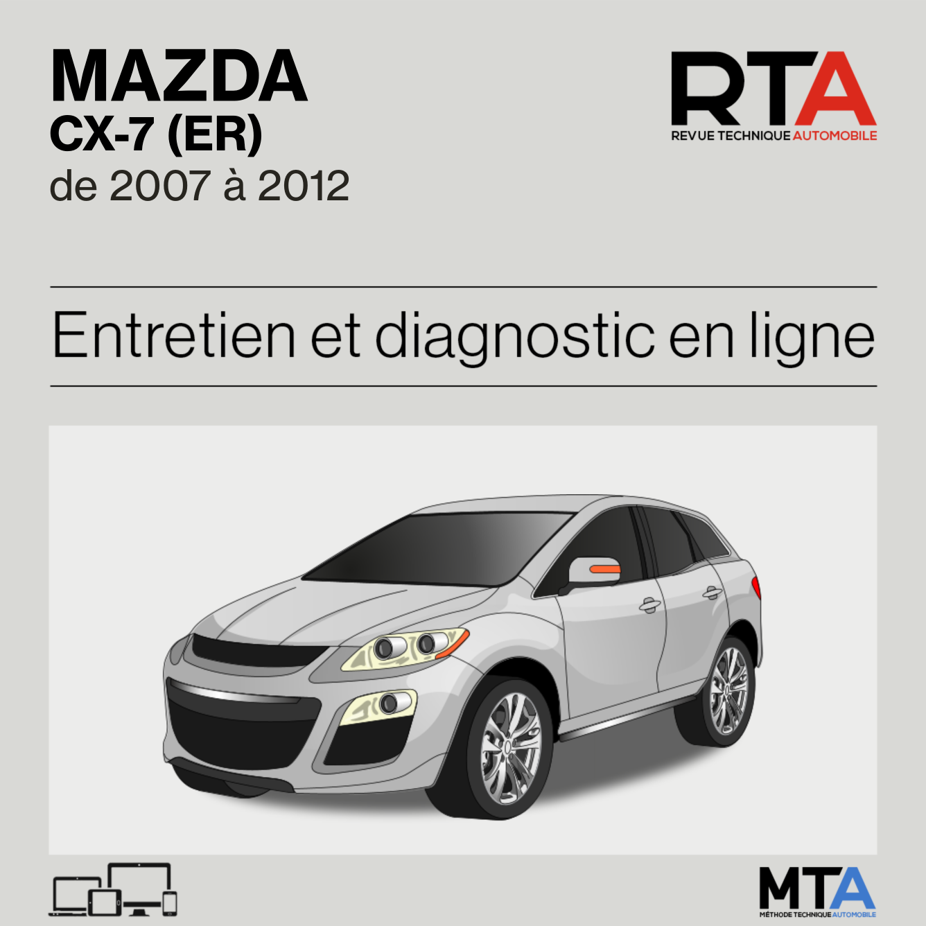 Mazda CX-7 (ER) de 2007 à 2012