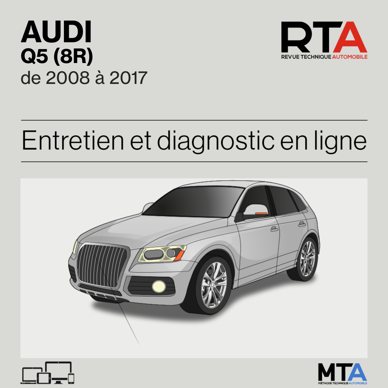 Audi Q5 (8R) de 2008 à 2017