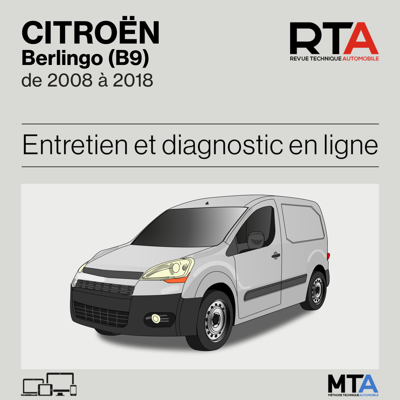 Citroen Berlingo (B9) de 2008 à 2018