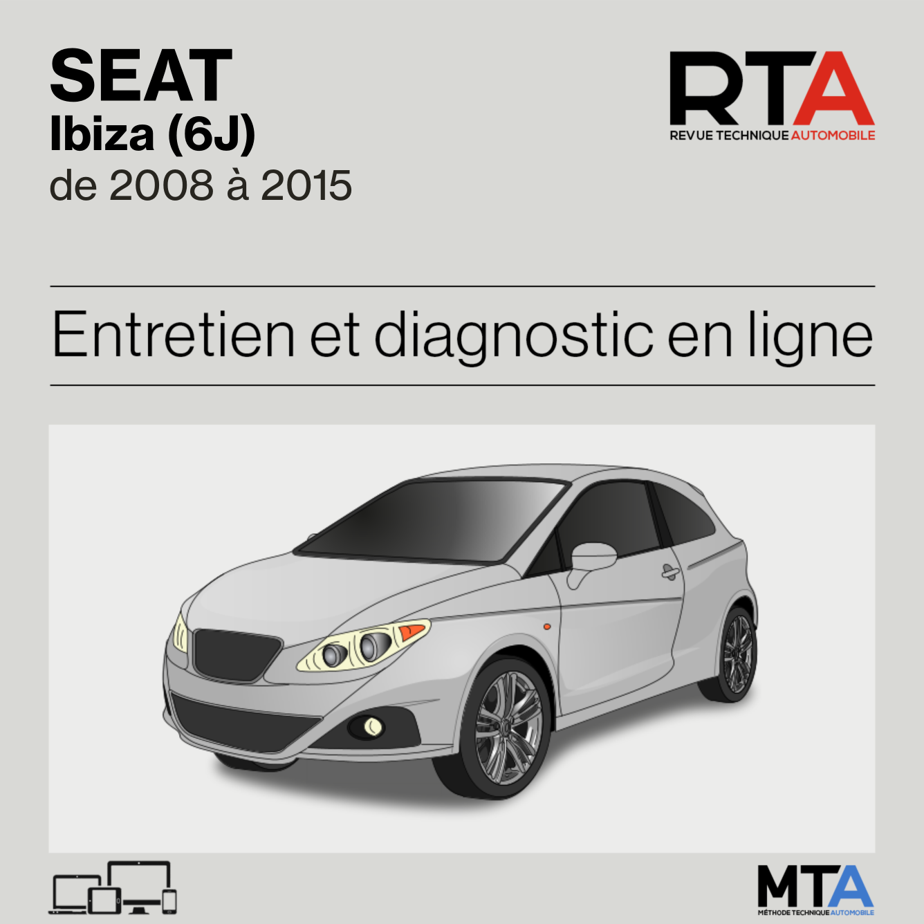 Seat Ibiza (6J) de 2008 à 2015