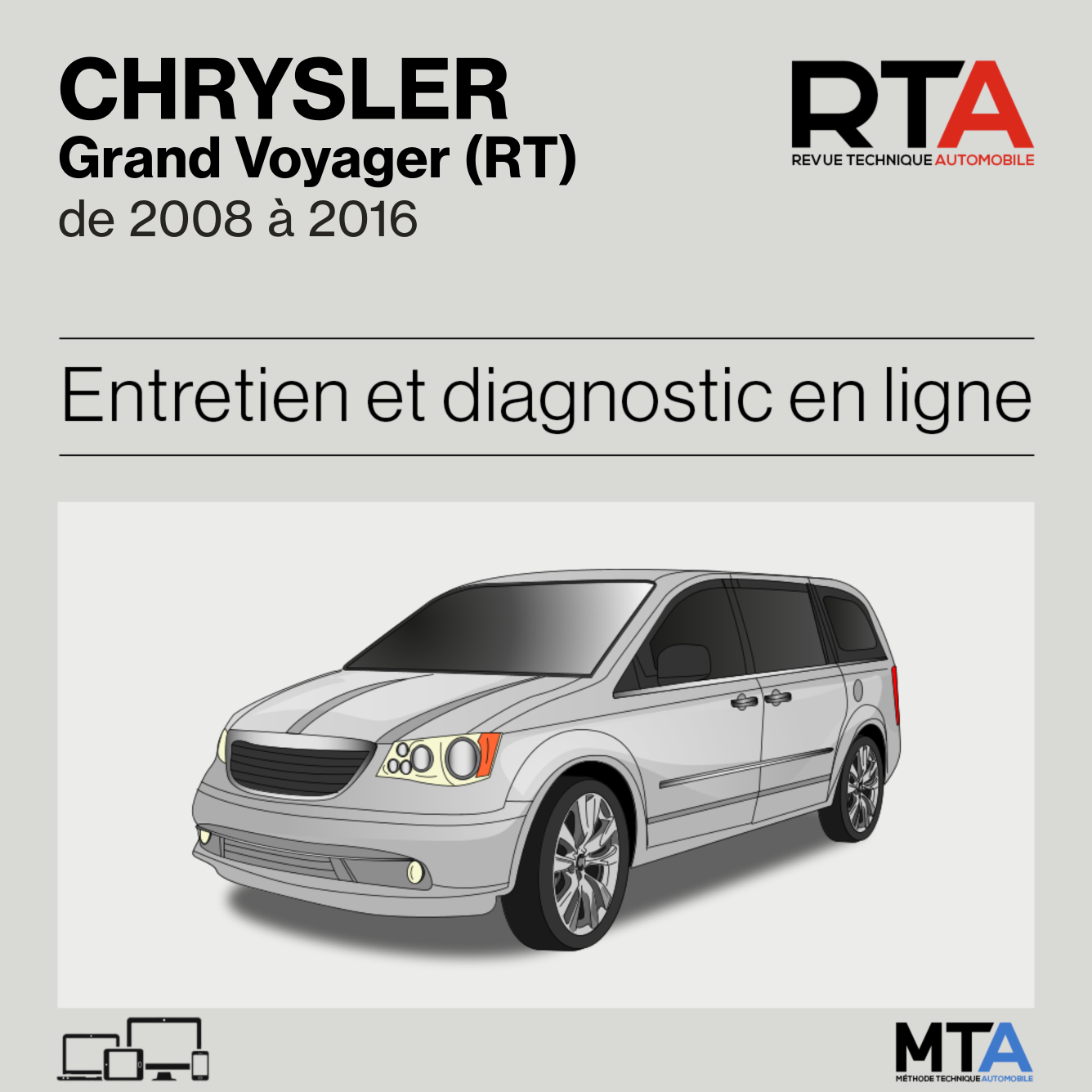 Chrysler Grand Voyager (RT) de 2008 à 2016