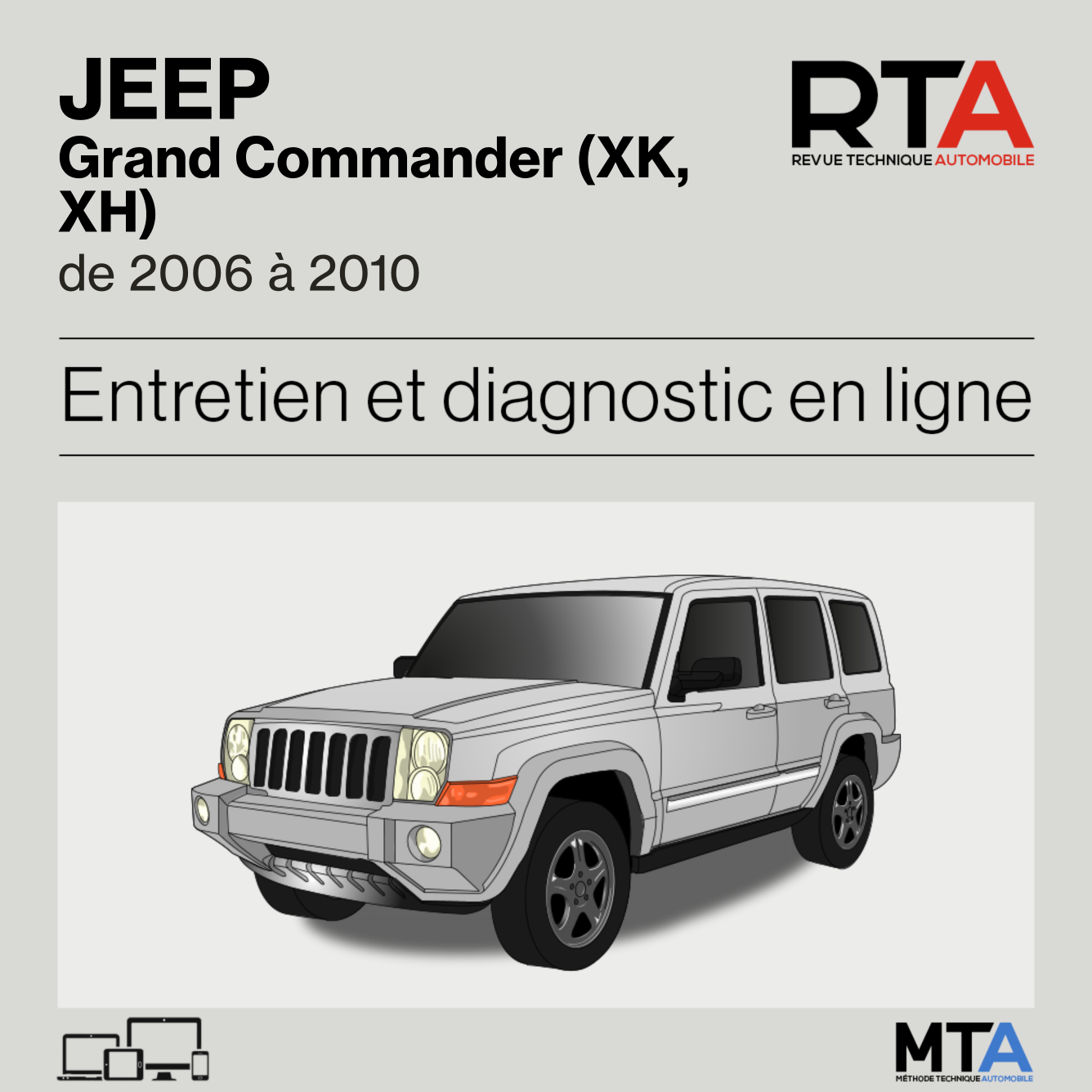 Jeep Grand Commander (XK, XH) de 2006 à 2010