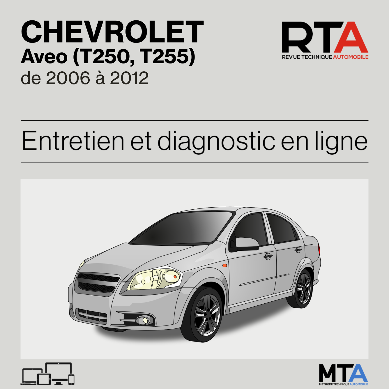 Chevrolet Aveo (T250, T255) de 2006 à 2012