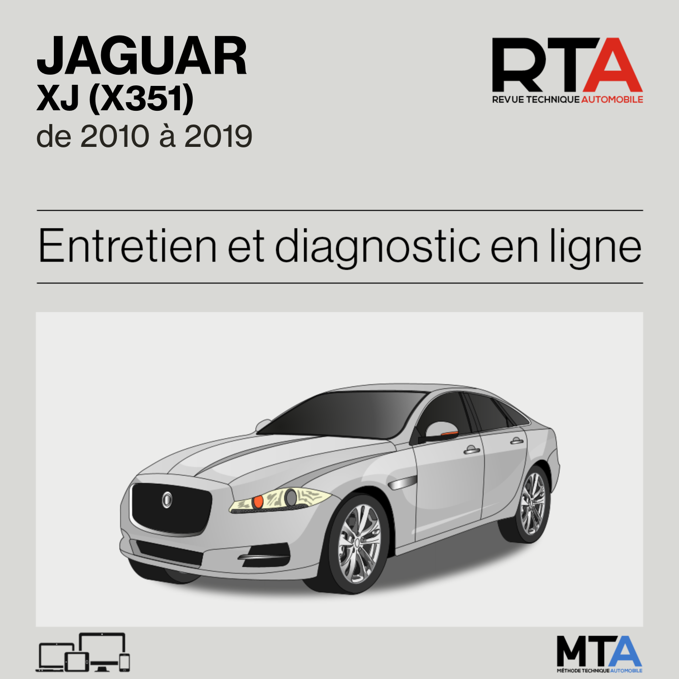 Jaguar XJ (X351) de 2010 à 2019