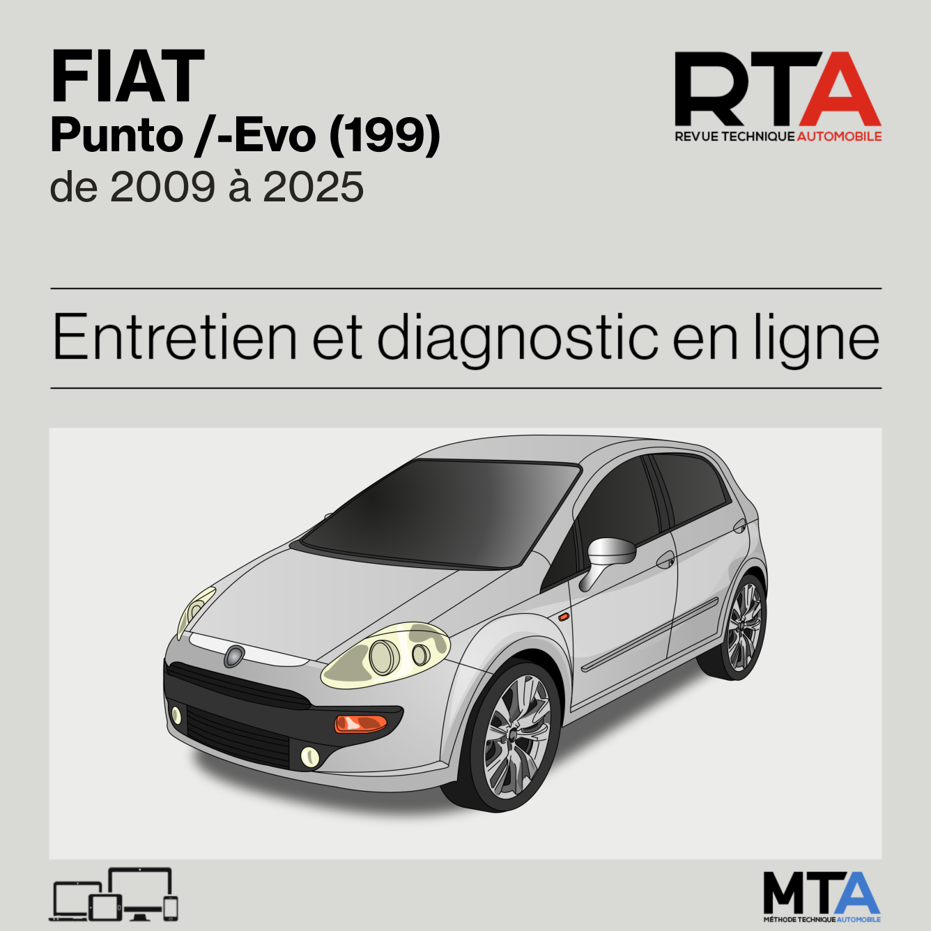 Fiat Punto /-Evo (199) de 2009 à 2025