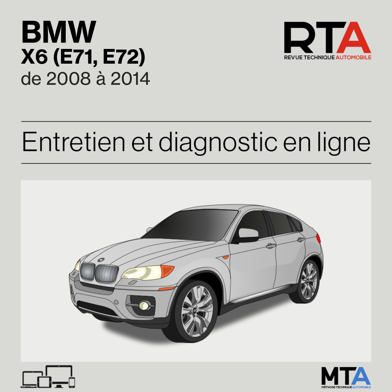 BMW X6 (E71, E72) de 2008 à 2014
