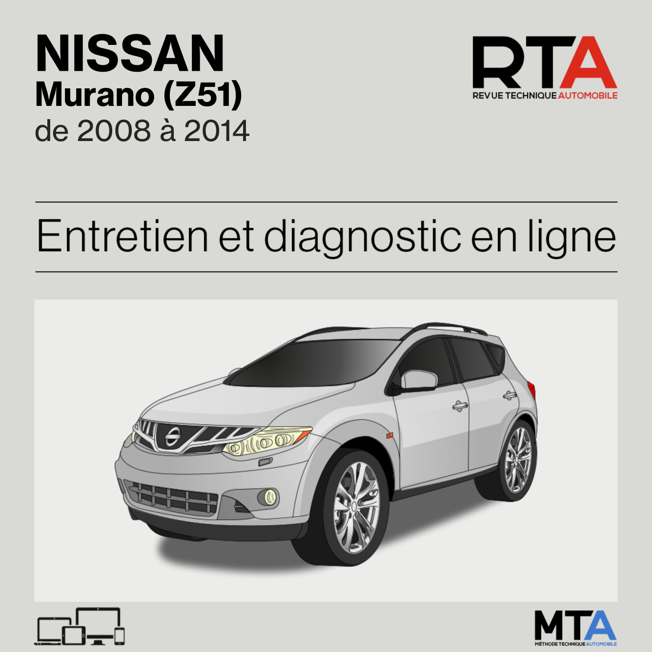 Nissan Murano (Z51) de 2008 à 2014