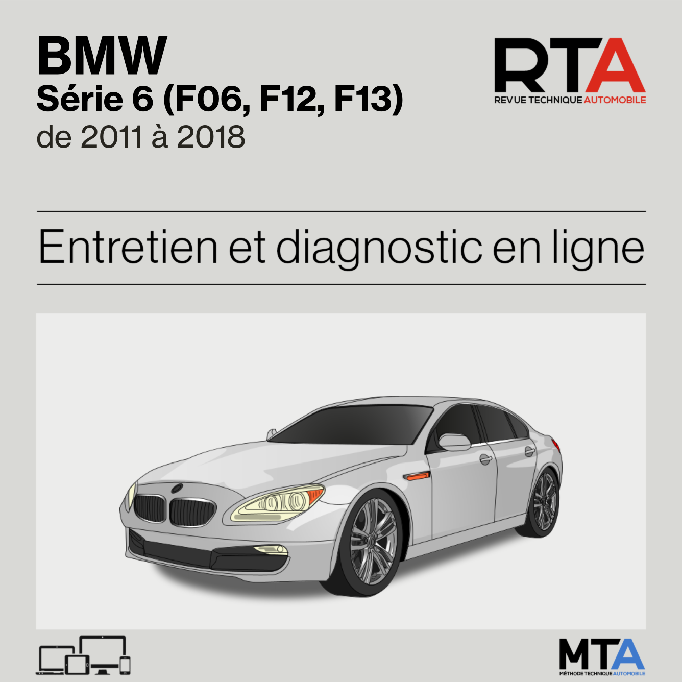 BMW Série 6 (F06, F12, F13) de 2011 à 2018