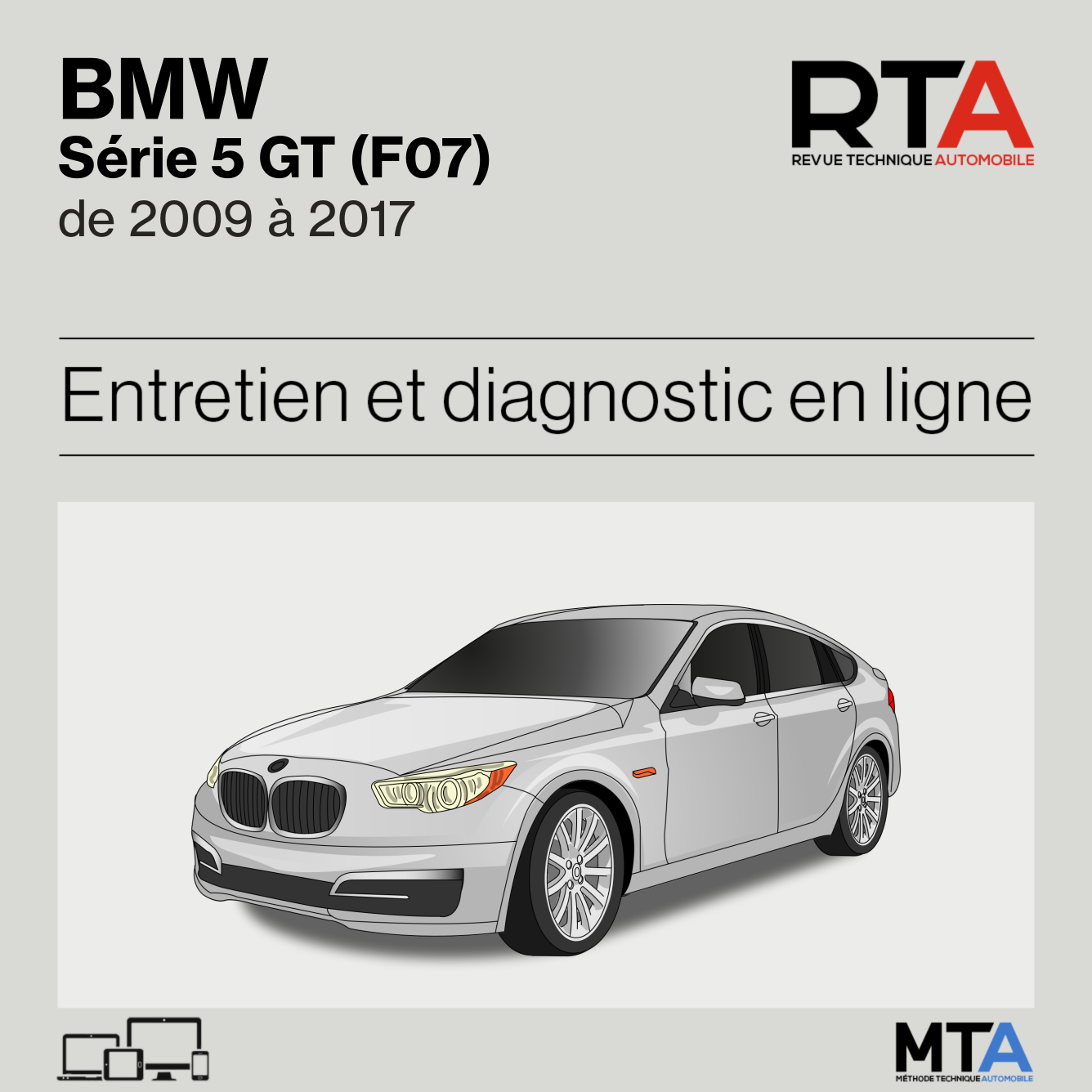 BMW Série 5 GT (F07) de 2009 à 2017
