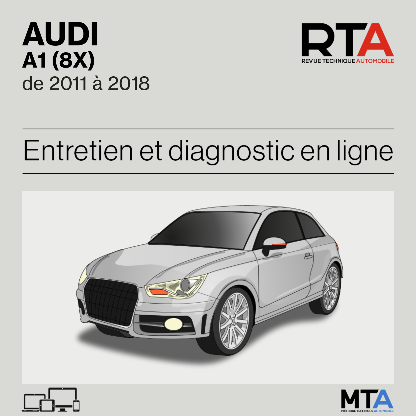 Audi A1 (8X) de 2011 à 2018