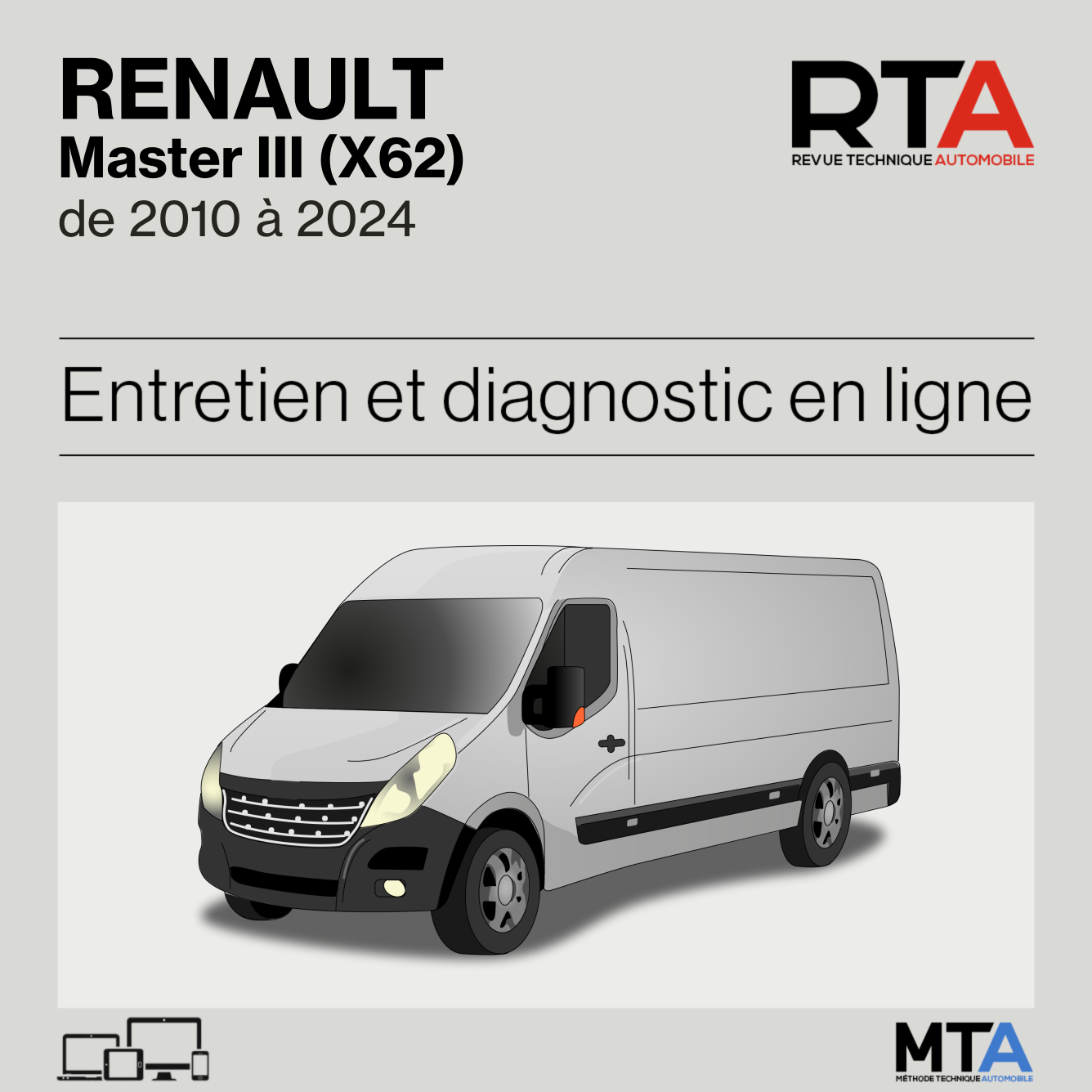 Renault Master III (X62) de 2010 à 2024