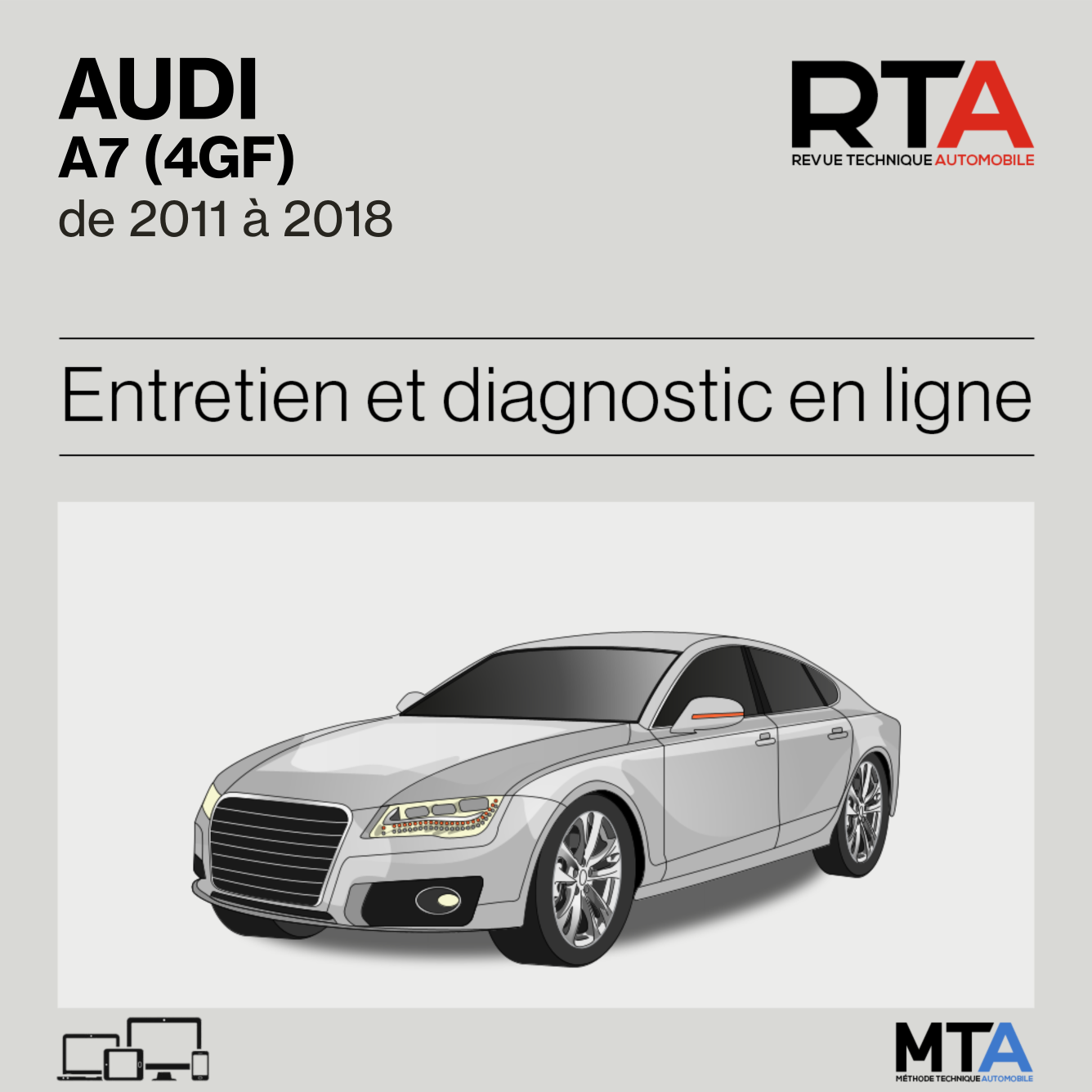 Audi A7 (4GF) de 2011 à 2018