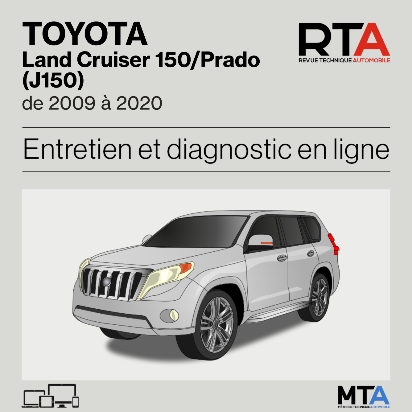 Toyota Land Cruiser 150/Prado (J150) de 2009 à 2020