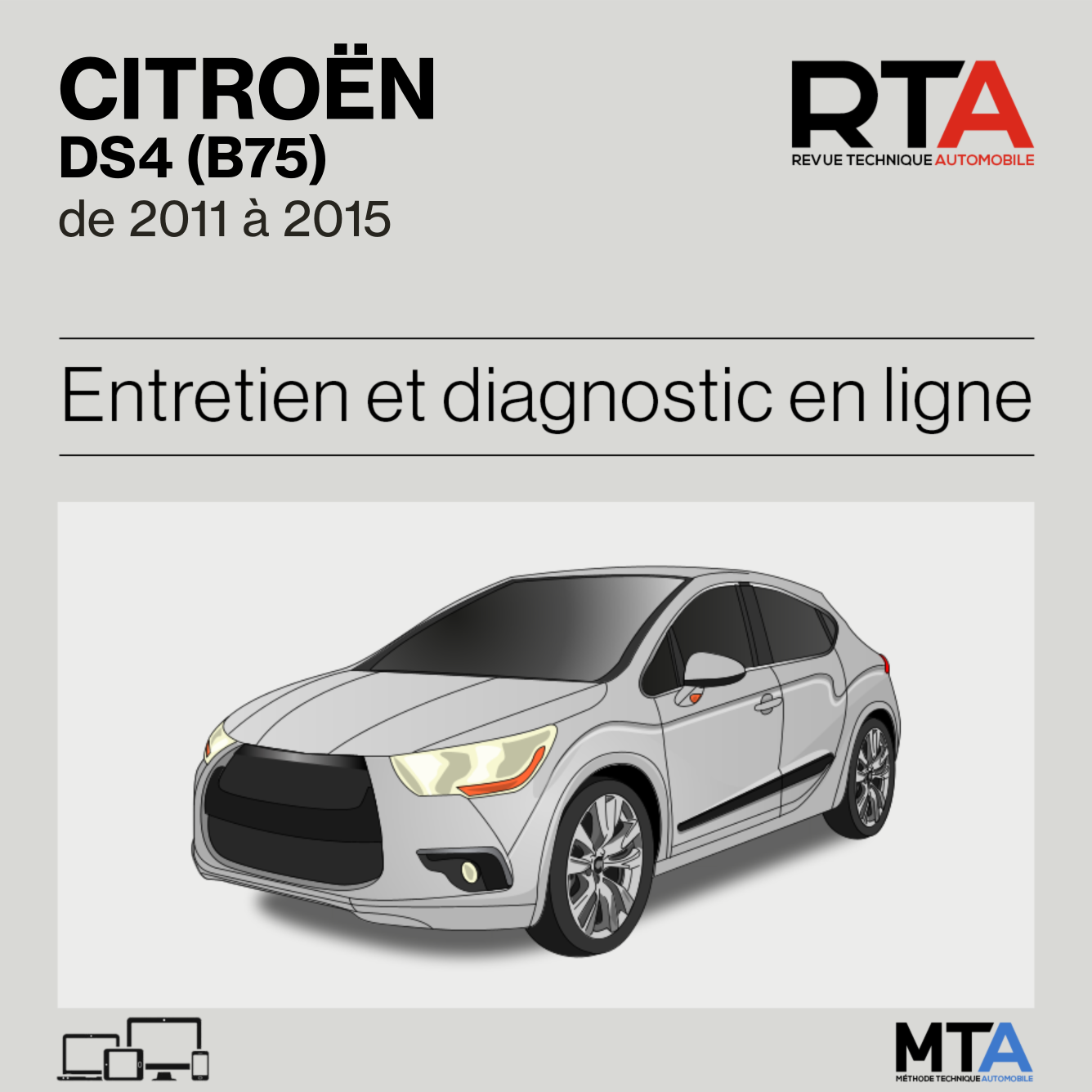 Citroen DS4 (B75) de 2011 à 2015