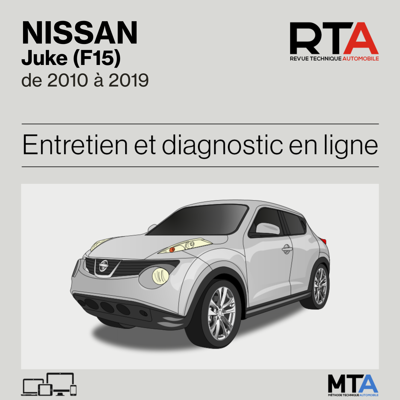Nissan Juke (F15) de 2010 à 2019