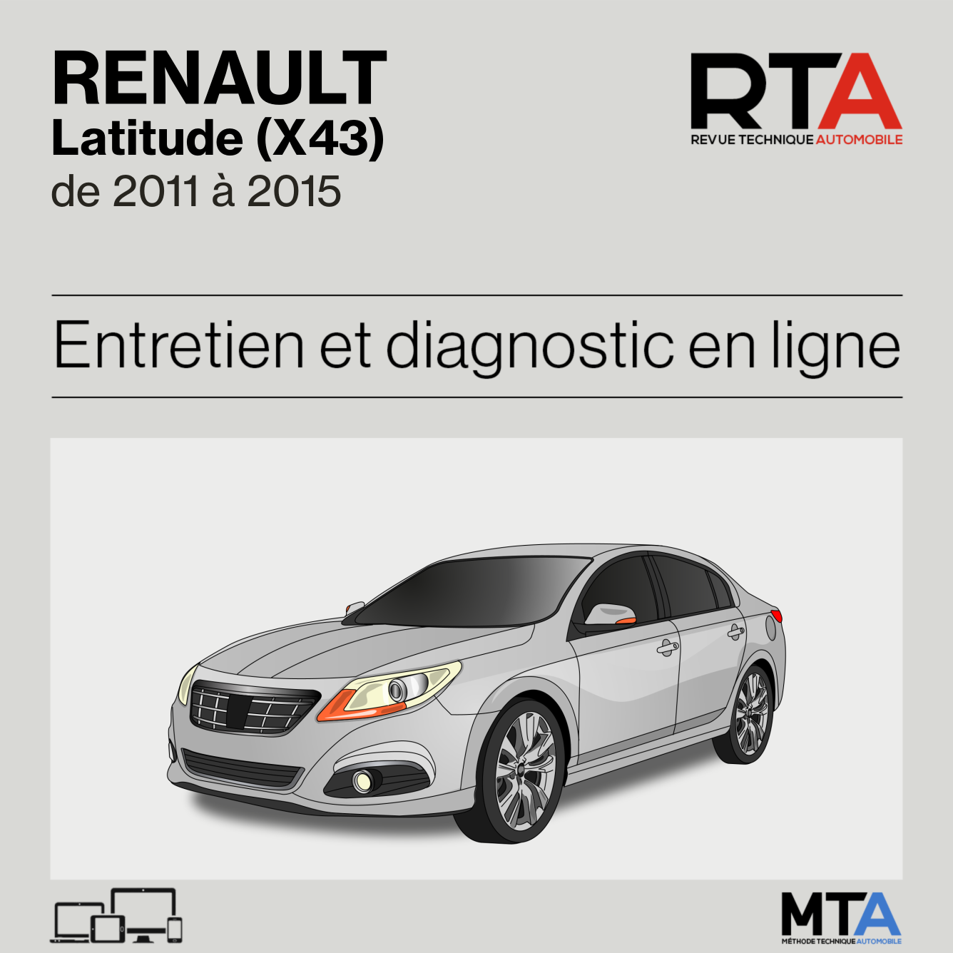Renault Latitude (X43) de 2011 à 2015