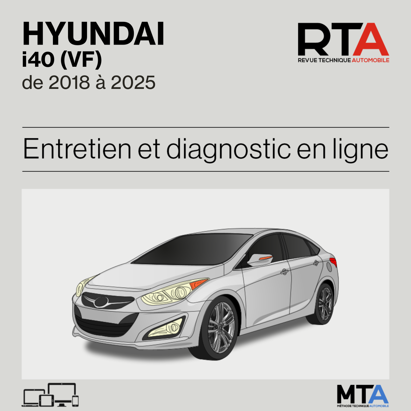 Hyundai i40 (VF) de 2018 à 2025