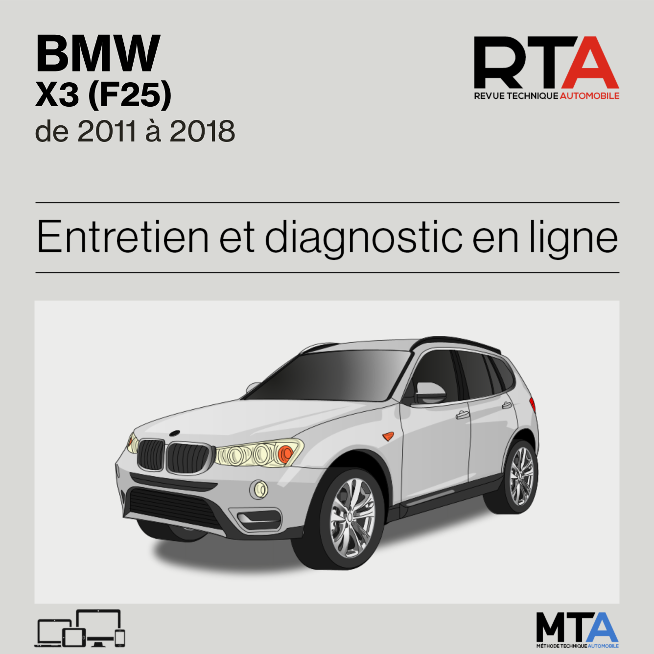BMW X3 (F25) de 2011 à 2018