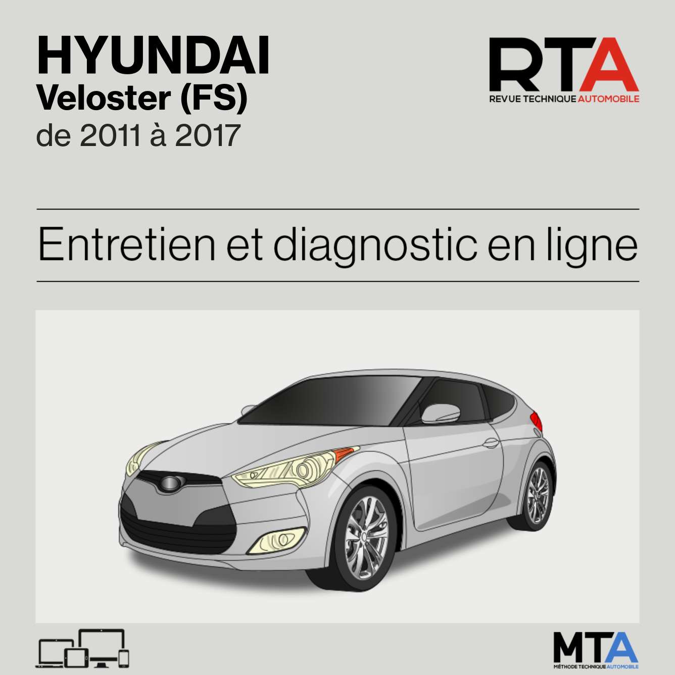 Hyundai Veloster (FS) de 2011 à 2017
