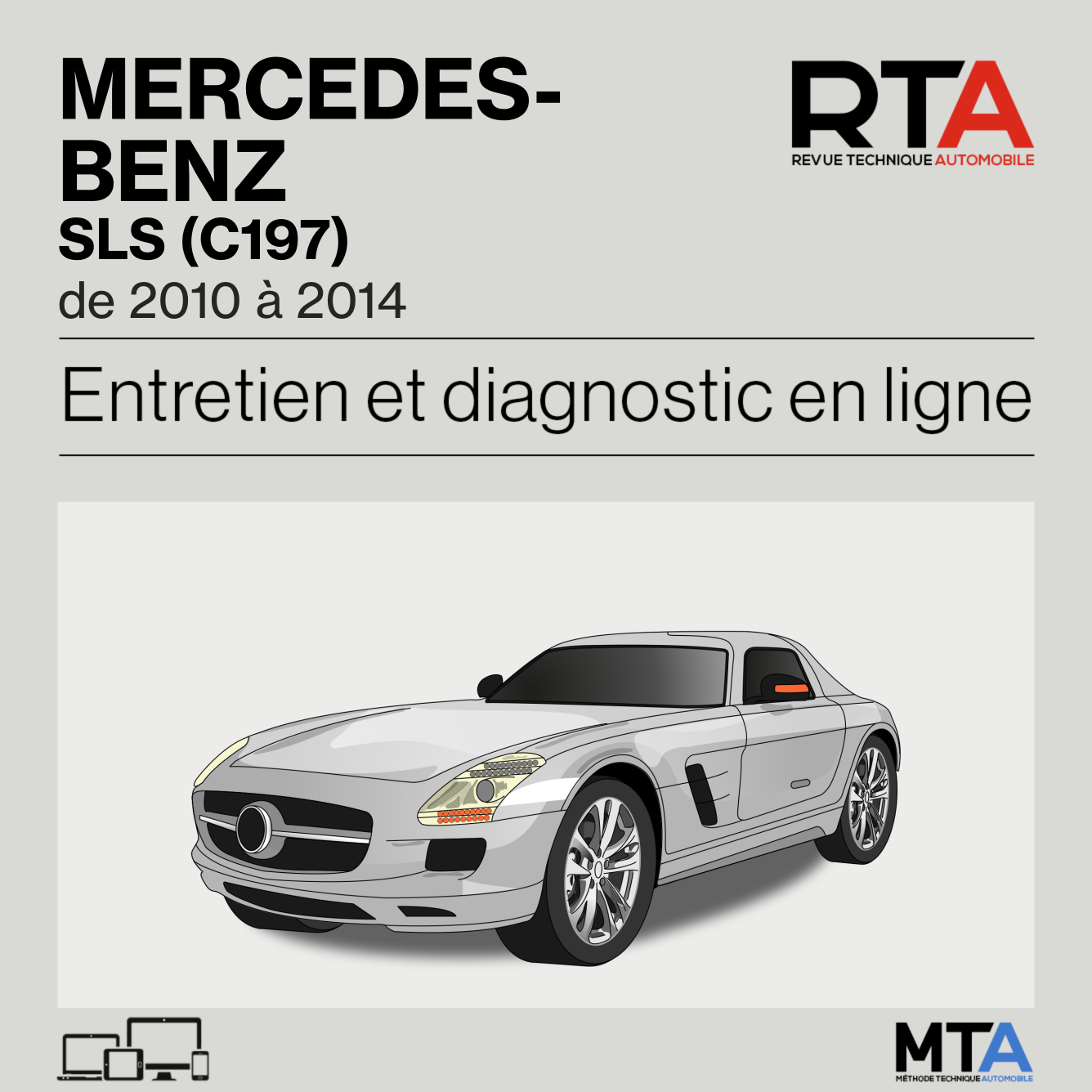 Mercedes-Benz SLS (C197) de 2010 à 2014