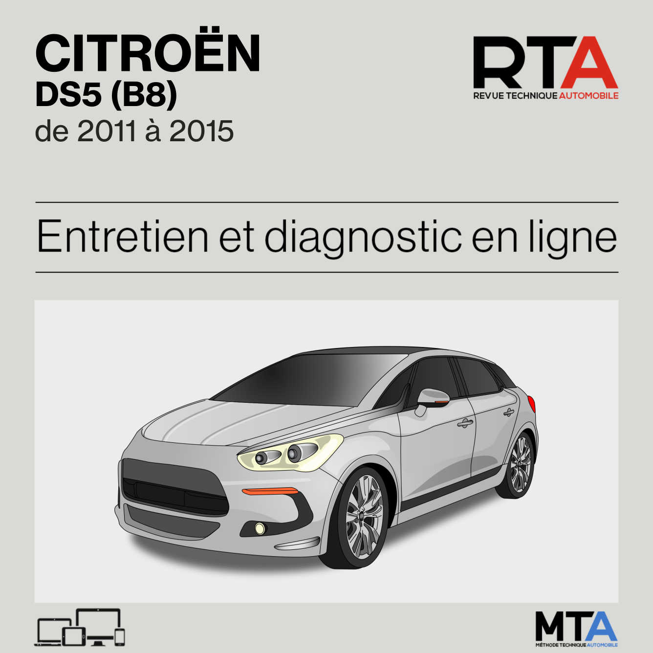 Citroen DS5 (B8) de 2011 à 2015