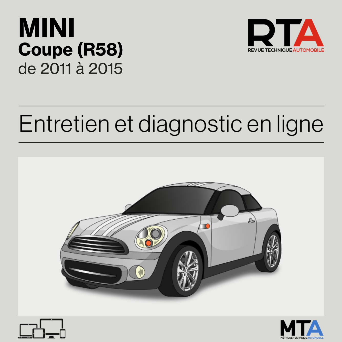 Mini Coupe (R58) de 2011 à 2015