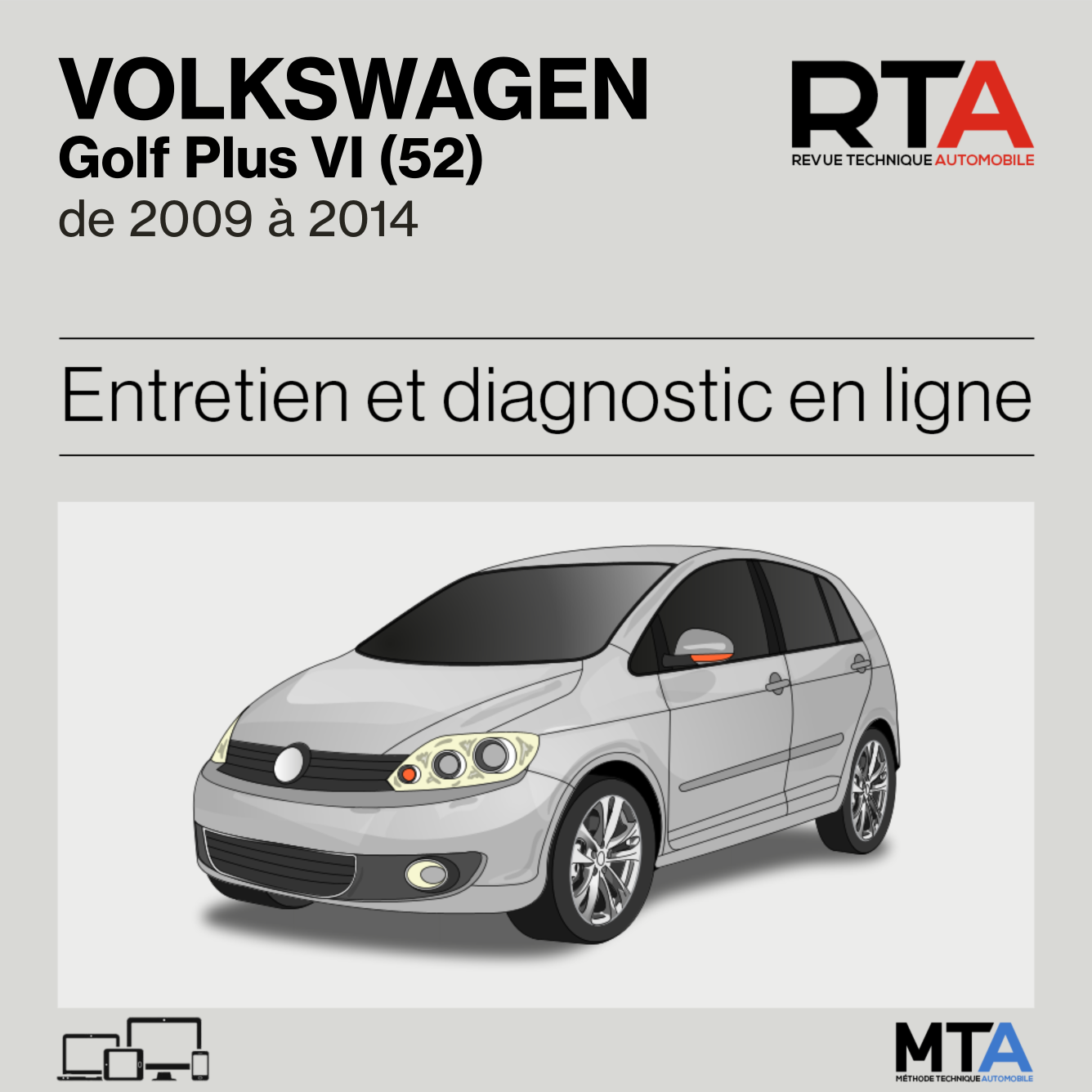 Volkswagen Golf Plus VI (52) de 2009 à 2014