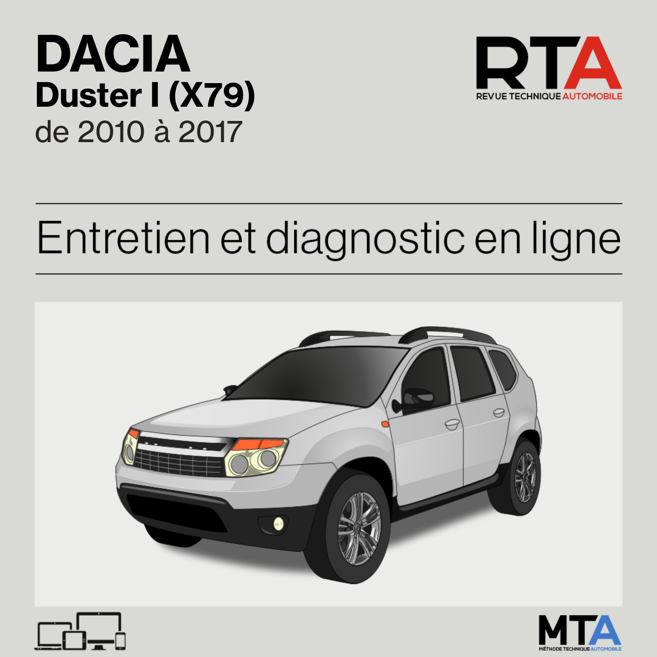 Dacia Duster I (X79) de 2010 à 2017