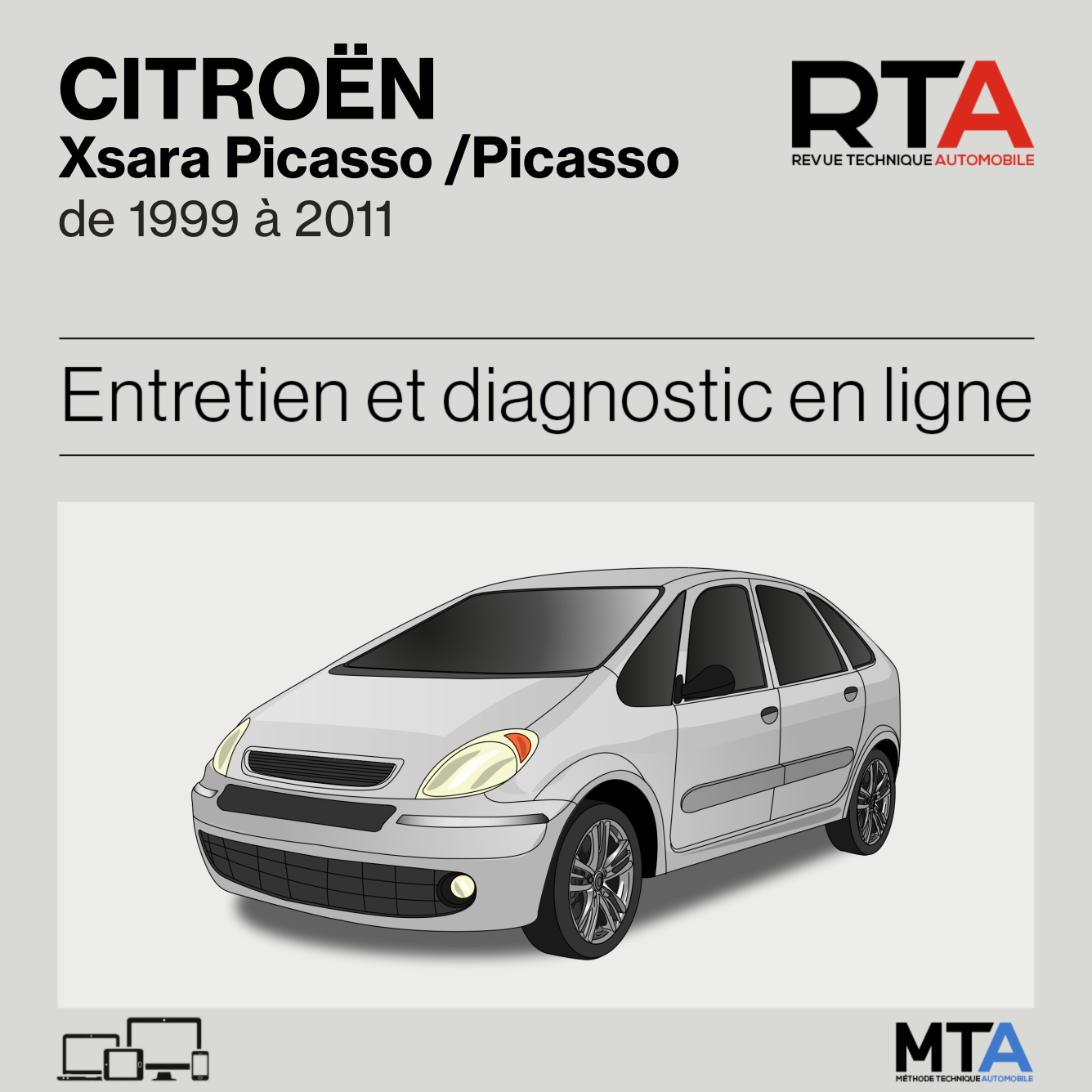 Citroen Xsara Picasso /Picasso de 1999 à 2011