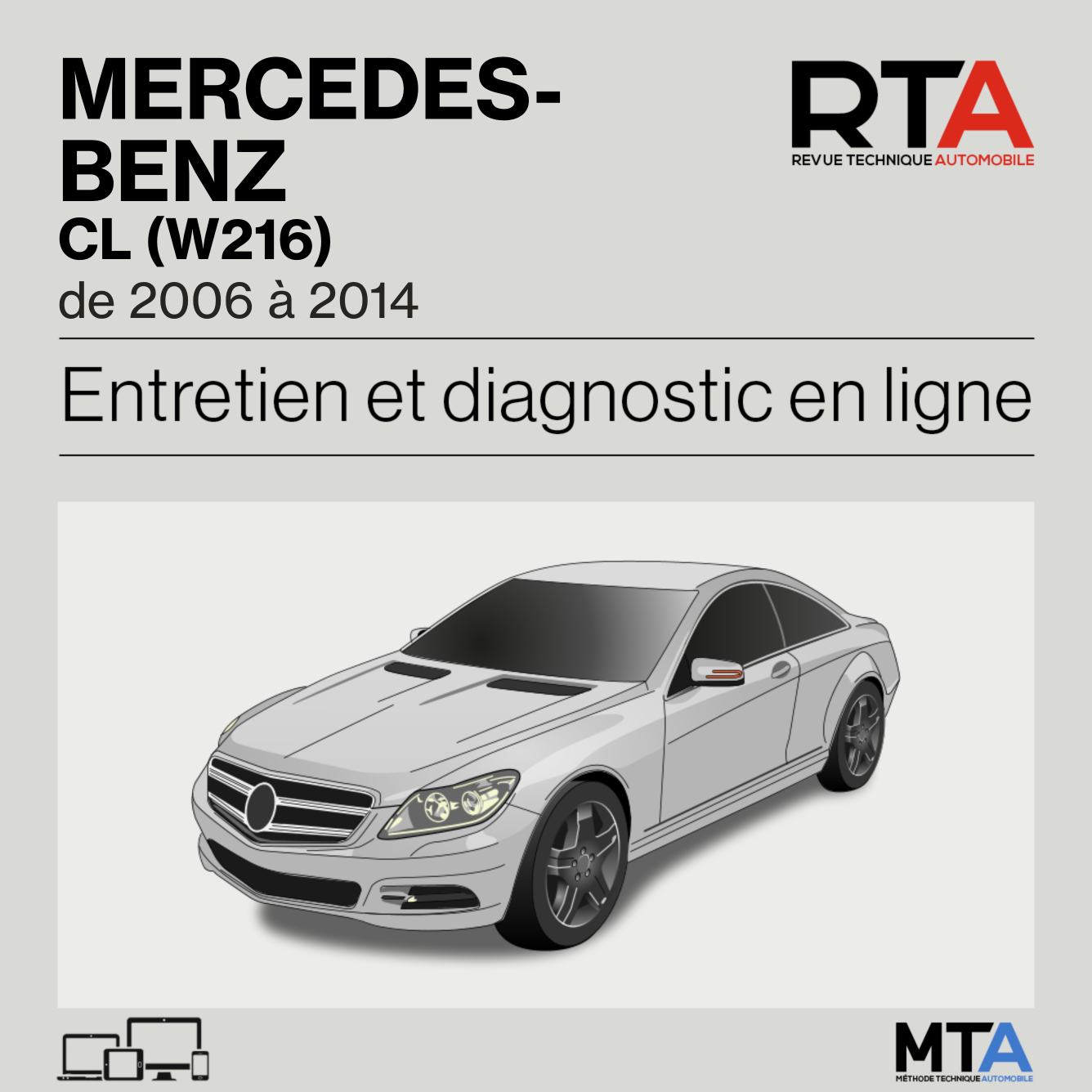 Mercedes-Benz CL (W216) de 2006 à 2014