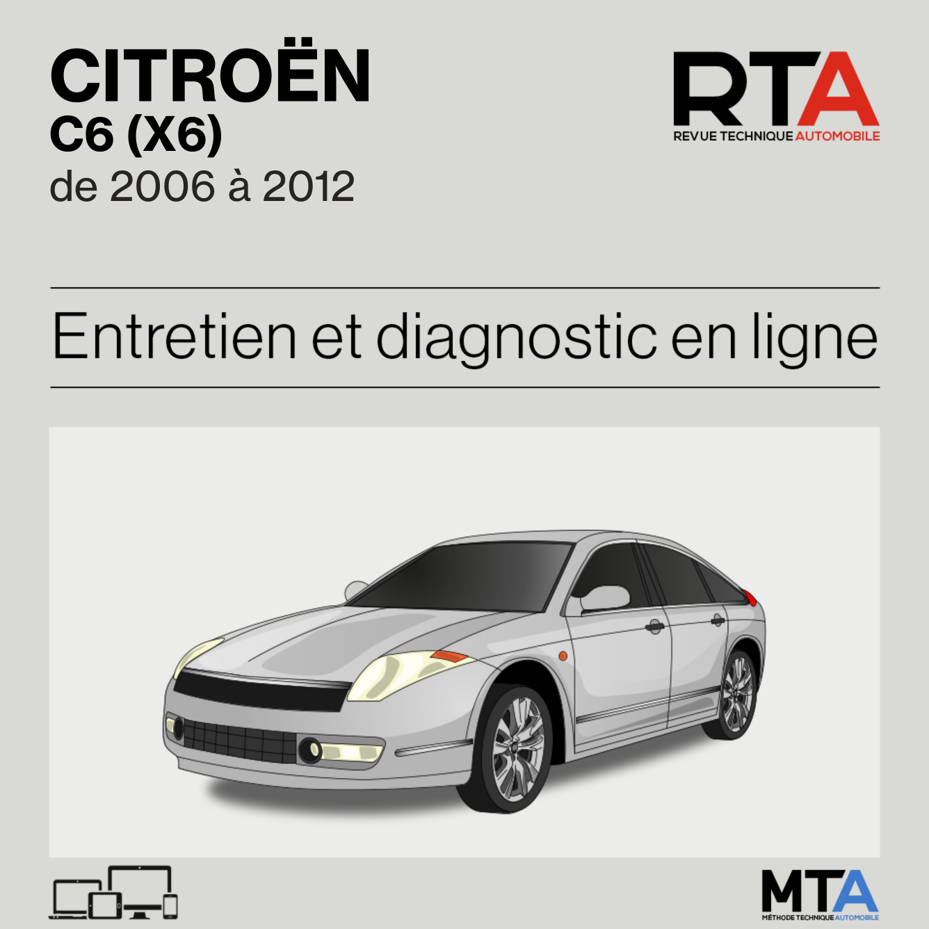 Citroen C6 (X6) de 2006 à 2012