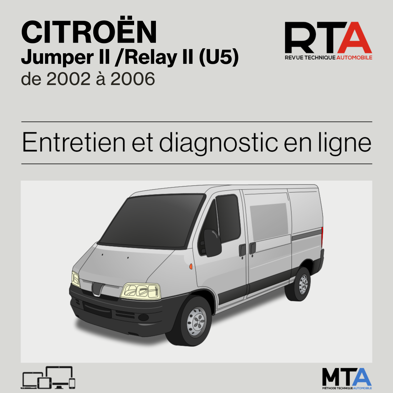 Citroen Jumper II /Relay II (U5) de 2002 à 2006