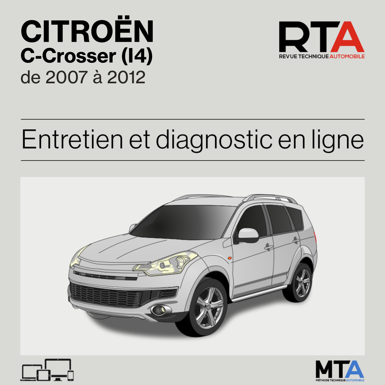 Citroen C-Crosser (I4) de 2007 à 2012