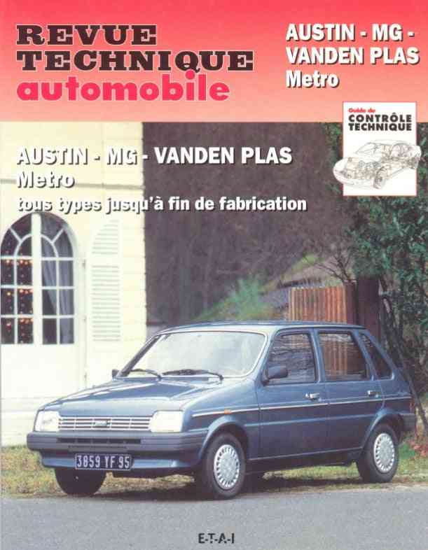 MG Metro (1982 - 1990) - Revue Technique