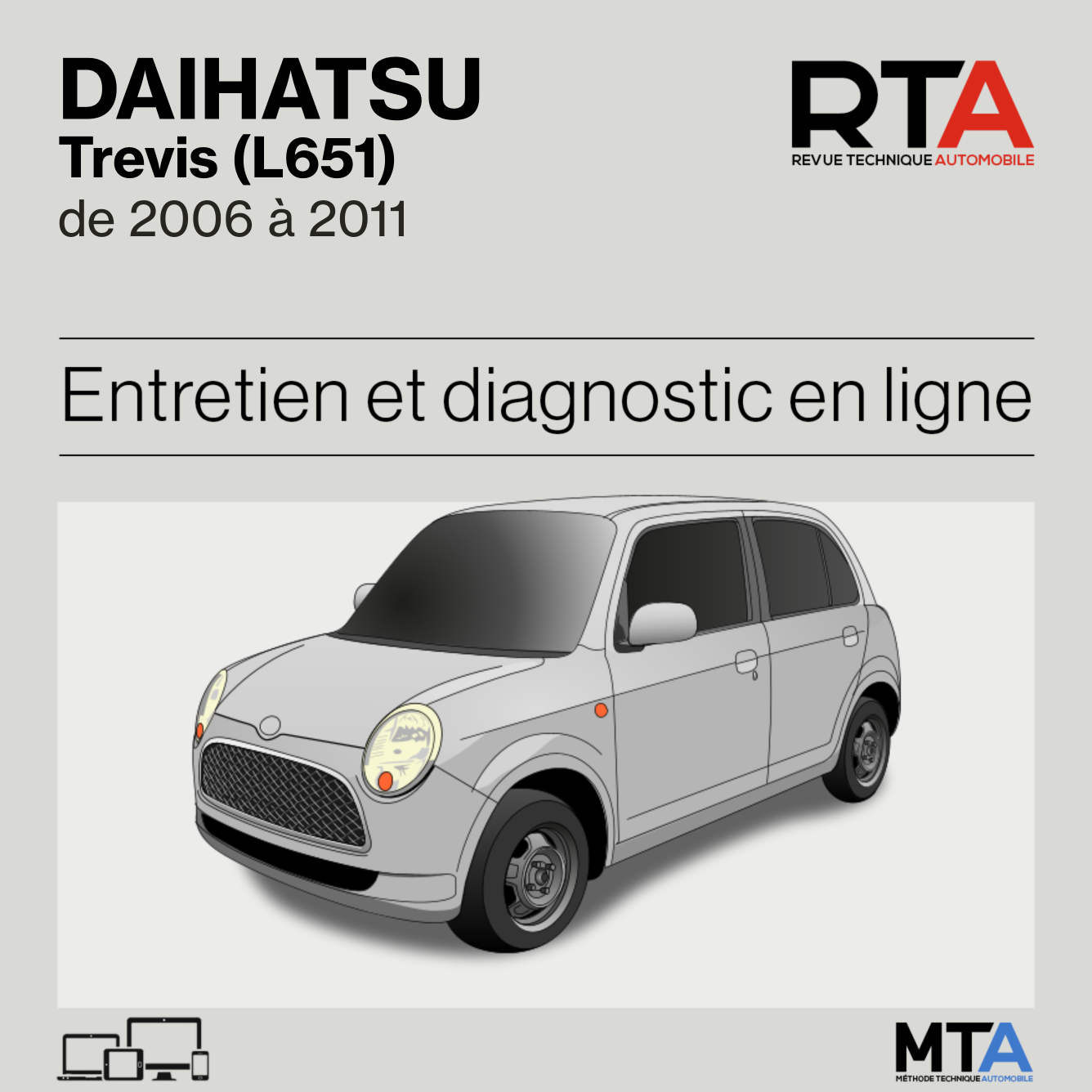 Daihatsu Trevis (L651) de 2006 à 2011