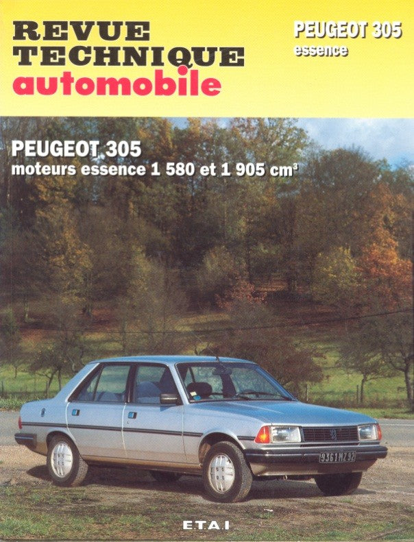Peugeot 305 (1982 - 1989) - Revue Technique