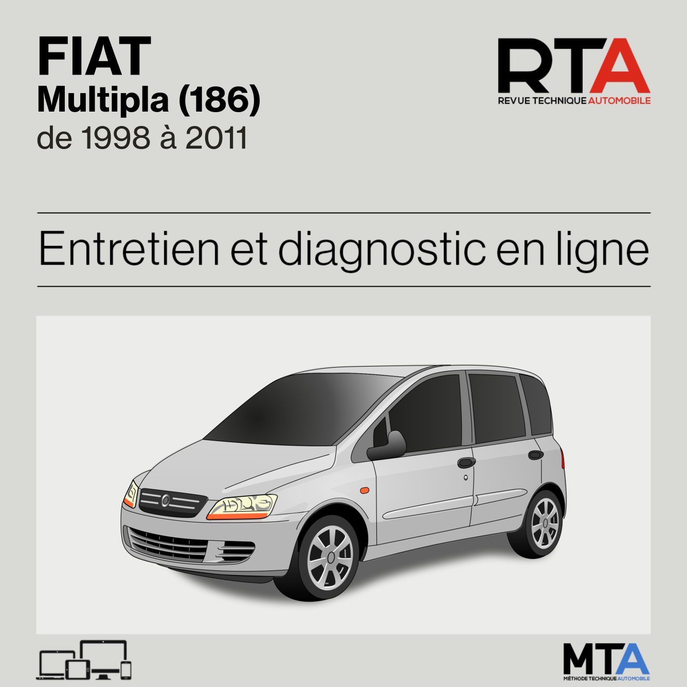 Fiat Multipla (186) de 1998 à 2011