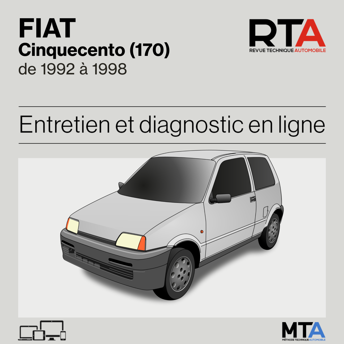 Fiat Cinquecento (170) de 1992 à 1998