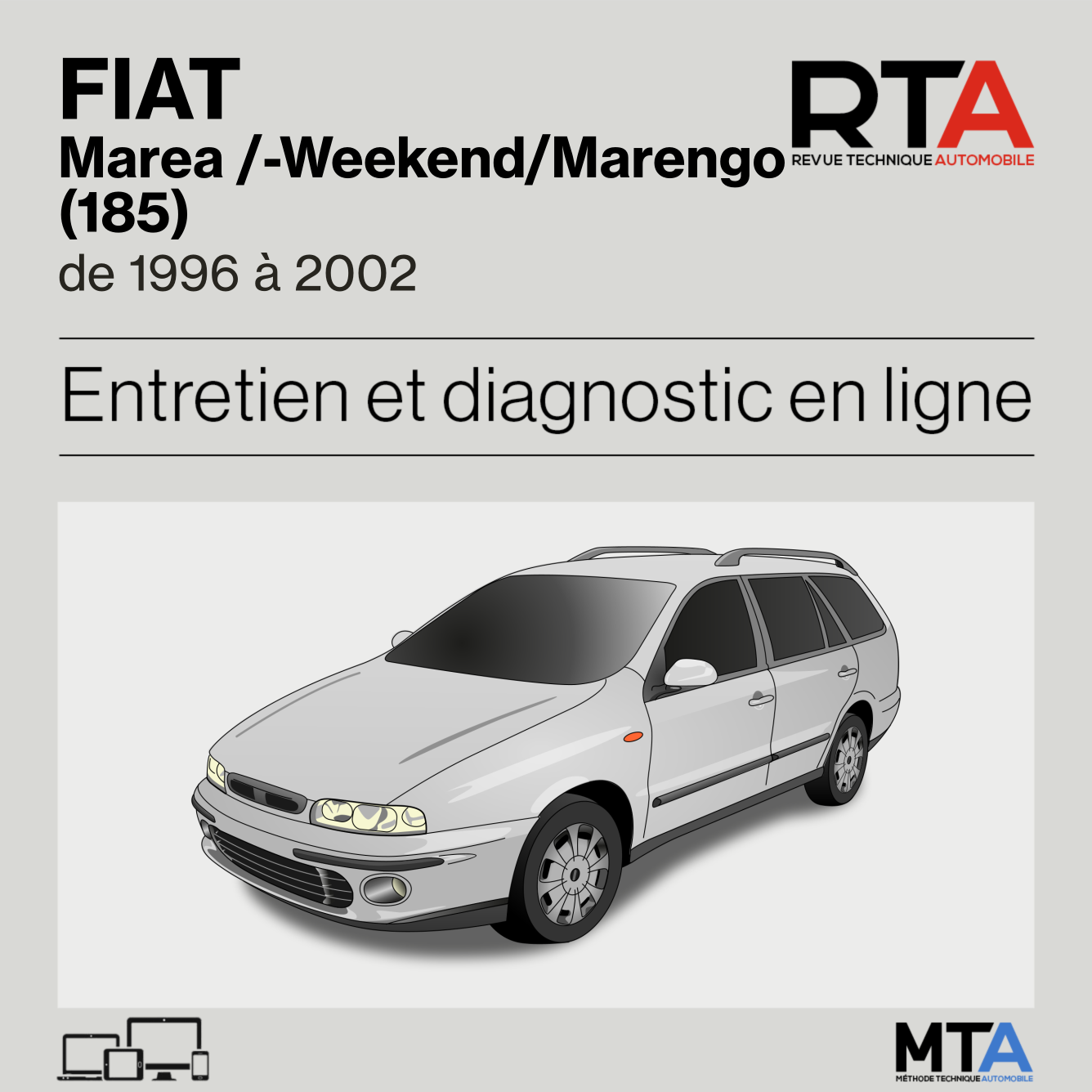 Fiat Marea /-Weekend/Marengo (185) de 1996 à 2002
