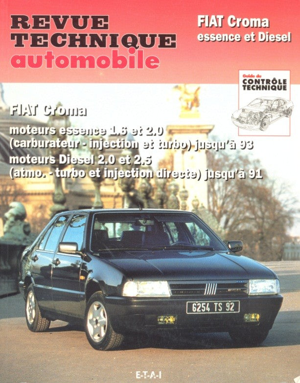 Fiat Croma I (1986 - 1996) - Revue Technique