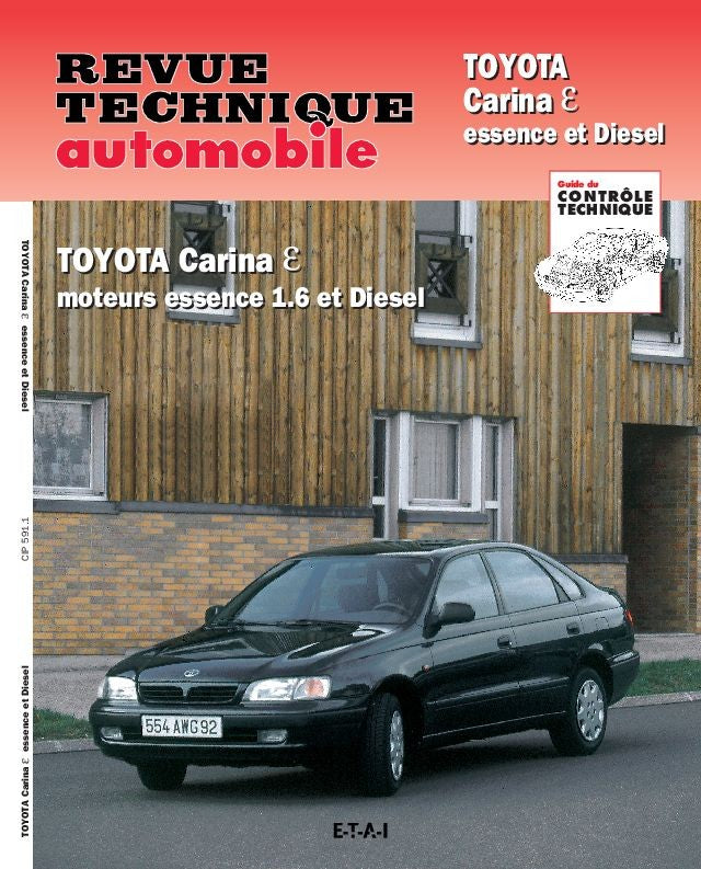 Toyota Carina E III (1992 - 1997) - Revue Technique